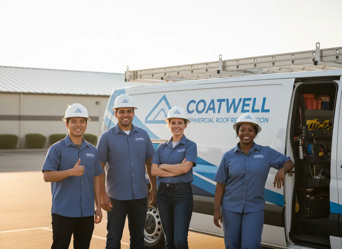 Commercial roof coating company in Holstein, NE
